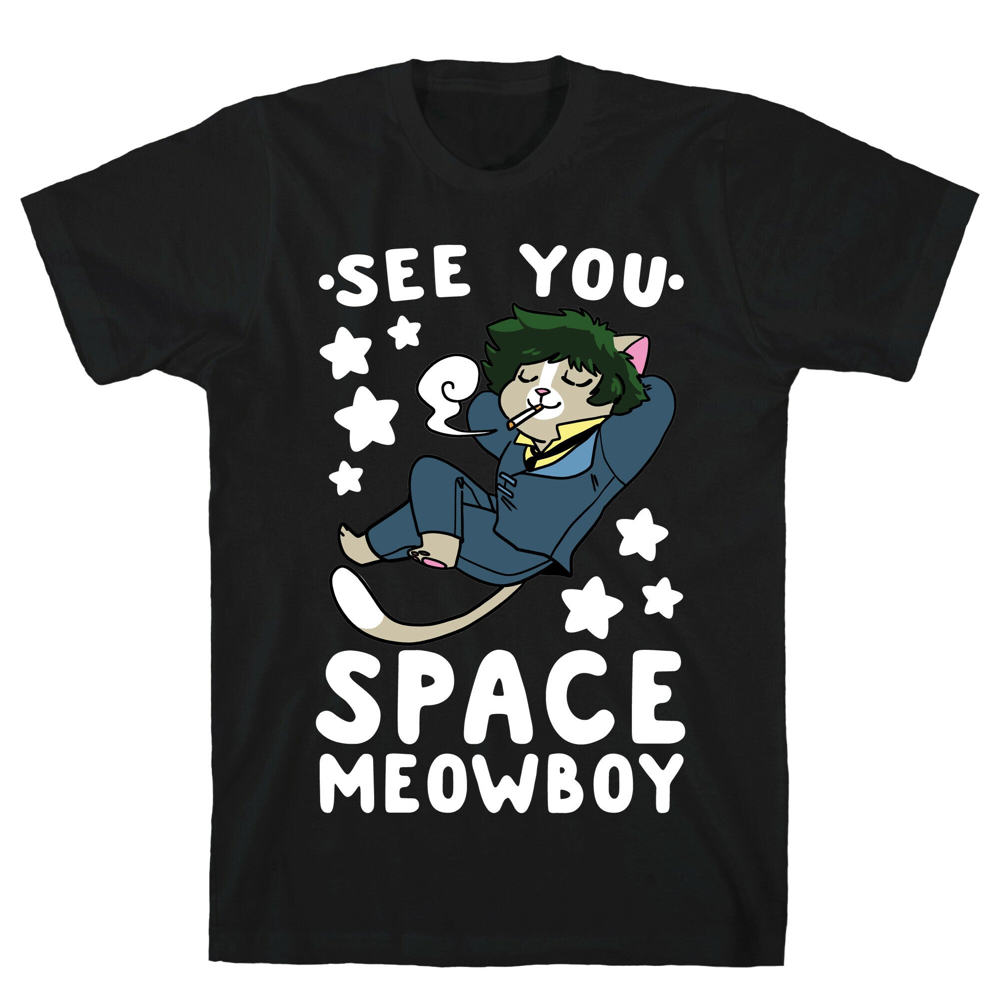 See you, Space Meowboy - Cowboy Bebop T-Shirt